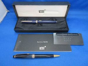 本日はモンブランの万年筆・ボールペンをお買取りさせて頂きました。