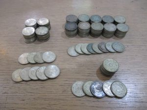 大吉 武蔵小金井店 100円銀貨の画像です