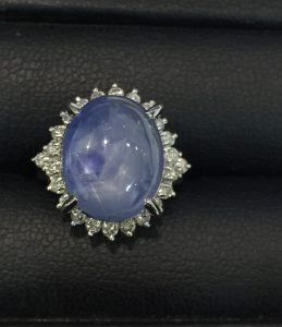 スターサファイアのリングを買取致しました♪大吉イオン宇品店です(*^-^*)