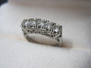 ダイヤの指輪をお買取り致しました。買取専門店大吉ゆめタウン中津店(大分県)です。