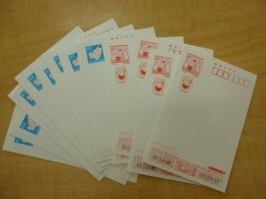 バラの年賀はがきをお買取り致しました。買取専門店大吉ゆめタウン中津店(大分県)です。