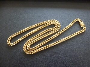 金の喜平ネックレスをお買取り致しました。買取専門店大吉ゆめタウン中津店(大分県)です。