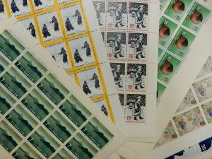 筑紫野 切手シート333