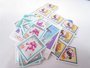 切手  バラ 大吉 新丸子