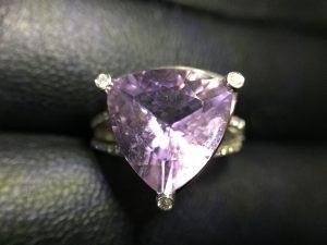 アメシストのリングを買取ました、大吉高崎店です。