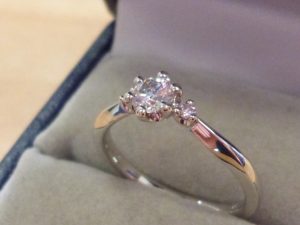 立て爪ダイヤモンドの指輪のお買取り致しました。買取専門店大吉ゆめタウン中津店(大分県)です。