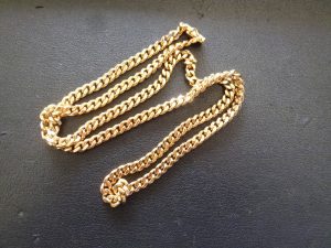 金の喜平のネックレスをお買取り致しました。買取専門店大吉ゆめタウン中津店です。