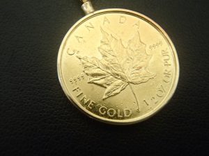 メイプルリーフ金貨のネックレスをお買取致しました!姶良市の買取専門店大吉タイヨー西加治木店です!