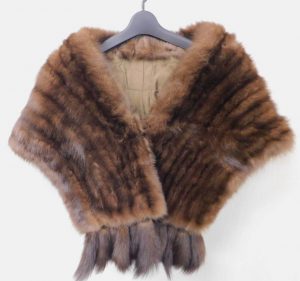 ロシアンセーブル ショール