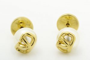 ヴァレンティノ VLOGO パール ピアス