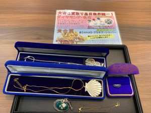 お値打ち品あるかな?とわからないアクセサリー…貴金属とお仕分けするのが、姶良市・買取専門店大吉タイヨー西加治木店です!