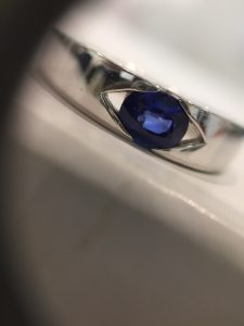 サファイア リング