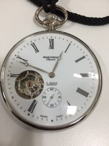 グレースファブリオの懐中時計を買取させていただいた大吉イオンタウン鈴鹿店です!