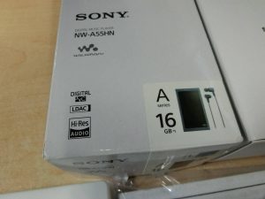 SONY・ソニー・ウォークマン『NW-A55HN 16GB』ムーンリットブルー・デジタルミュージックプレーヤー