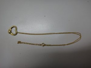 大吉調布店で買取したティファニーのネックレス
