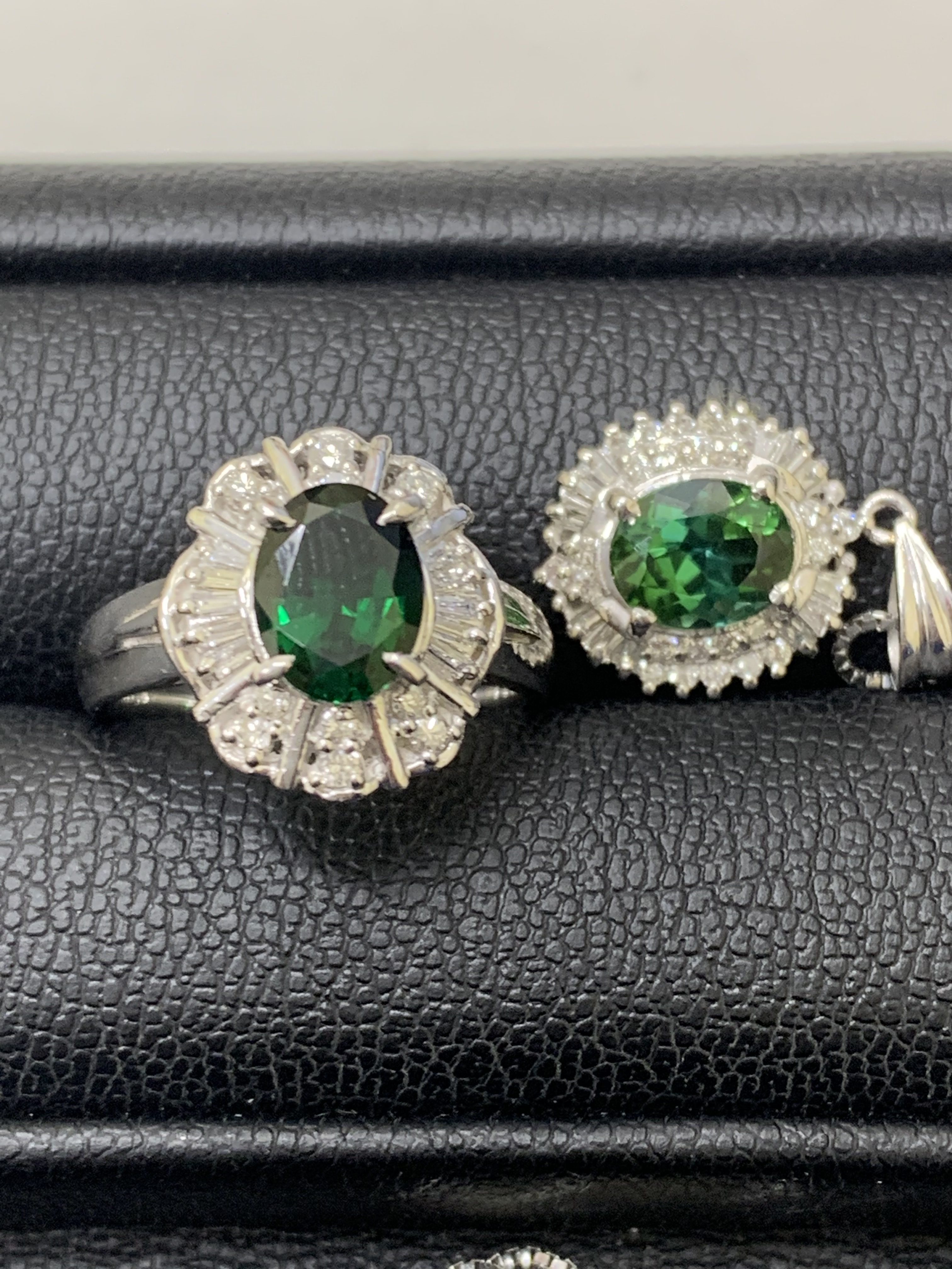 トルマリンの指輪