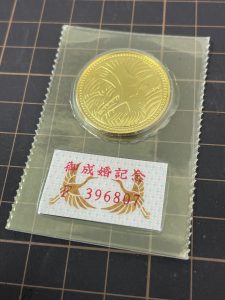 今回は記念金貨をお買取させて頂きました！大吉橋本高野口店です！