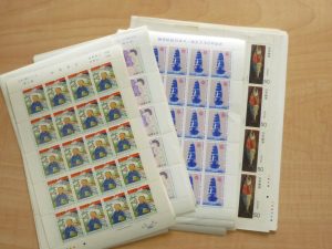 切手シートのお買取りを致しました。買取専門店大吉ゆめタウン中津店(大分県)です。