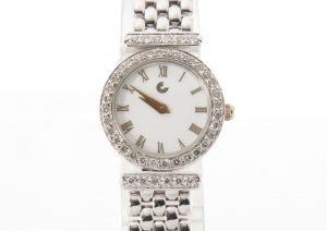 シャレード K18WG ダイヤモンド 腕時計
