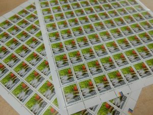 久留米 普通切手シート