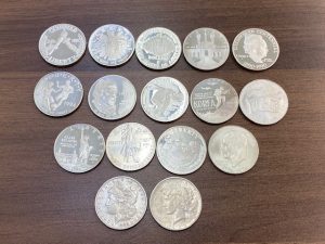 銀貨メダル買取松山