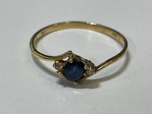 大吉国立店でサファイア付きの指輪をお買取りしました！！