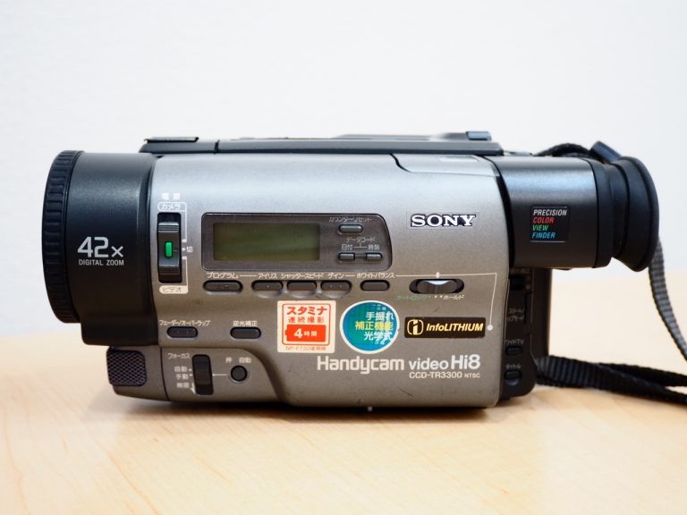 SONY Hi8/8mm CCD-TR3300 ハンディカム ビデオカメラ