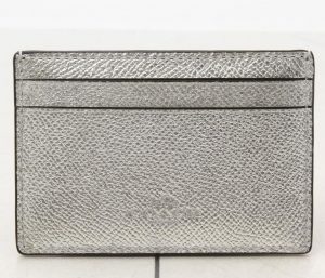 コーチ シルバー カードケース1