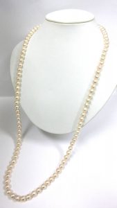 田崎真珠 ロングネックレス