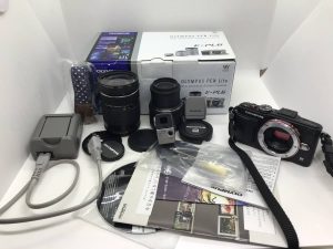 大吉国立店でオリンパスのミラーレス一眼レフをお買取りしました!!