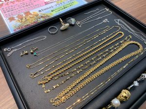 遺品整理の相見積もり大歓迎!本日は貴金属の相見積もりで見事、ご選択を頂いた姶良市・買取専門店大吉タイヨー西加治木店!