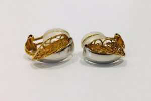 Pt900/K18　イアリング