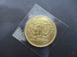 大吉 武蔵小金井店 御在位10万円金貨の画像です