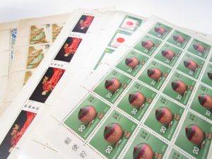 切手 シート 買取 新丸子