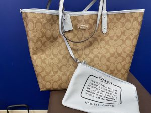 COACH コーチ トートバッグ F36658 ポーチ付