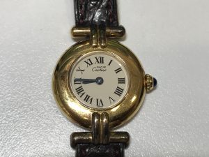 カルティエの時計マストコリゼをお買取りしました大吉国立店です!!