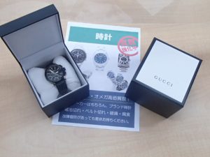 GUCCI(グッチ)の腕時計をお買取!ブランド時計のお買取は霧島市の買取専門店大吉霧島国分店におまかせ!