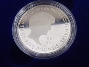 ダイアナ妃追悼記念コイン 5ポンド銀貨をお買取り！大吉ゆめタウン八代店