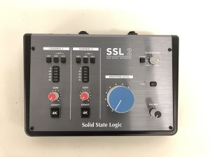 Slid State Logic ソリッド ステート ロジック SSL2 オーディオインターフェイス
