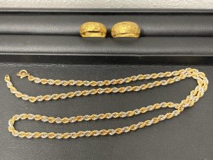 純金リング&コンビネックレス
