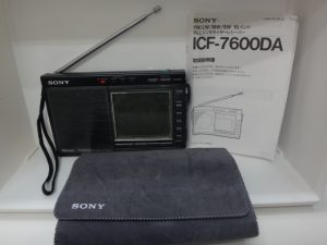 大吉調布店で買取した家電（SONYのラジオ）
