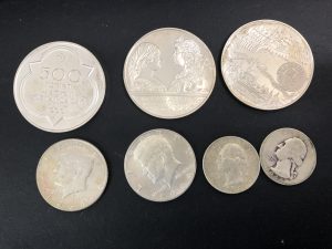 金武町にお住まいのお客様から海外銀貨を大吉 胡屋店にてお買取致しました！