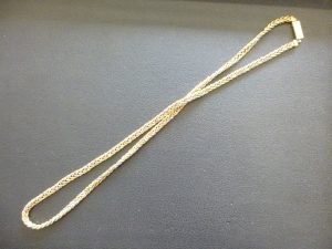 金のネックレスをお買取り致しました。買取専門店大吉ゆめタウン中津店(大分県)です。