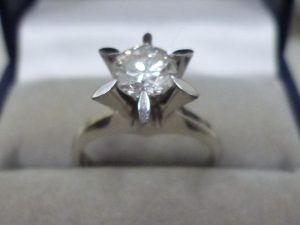 ダイヤモンドの指輪のお買取りを致しました。買取専門店大吉ゆめタウン中津店（大分県）です。
