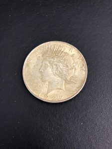 北中城村からお越しのお客様よりリバティ銀貨を大吉　胡屋店にてお買取致しました！！