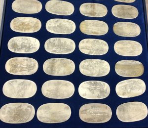 広重東海道五十三次メダルをお買取り致しました☆買取専門店大吉新越谷店です。