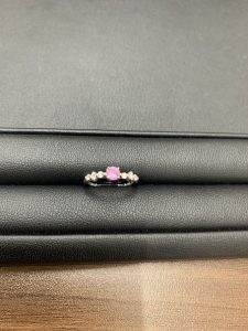 ピンクサファイアの指輪をお買取りしました大吉カラフルタウン岐阜店です。