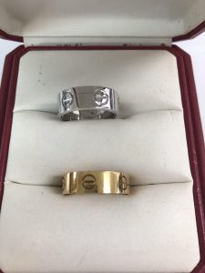 カルティエ ラブリングを大吉 胡屋店にて査定させて頂きました♪♪