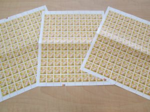 切手 普通切手シート