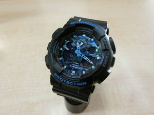 CASIO・G-SHOCK・GA-100CB-1AJF・デジアナ・メンズ腕時計